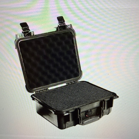 Durable Black Camera Case with Foam Padding